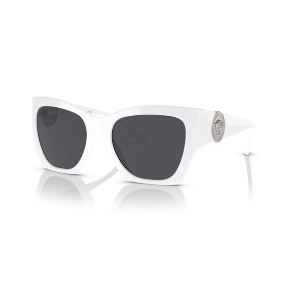 Versace 0VE4452 314/87 Full Rim White Cat eye Sunglasses